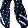 Halsdoek Dames - Sjaaltje - Witte Stippen