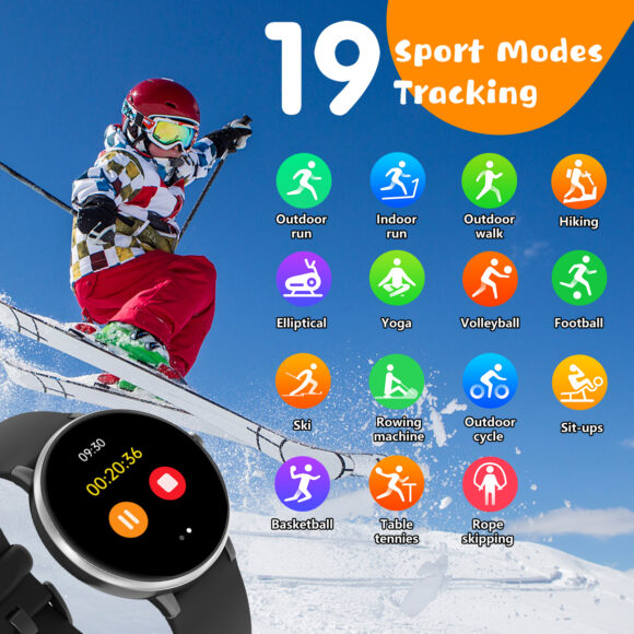 Kinderen Smart Watch SOS Telefoongesprek Horloge Met TF Kaart 16 Spellen Draaibare Camera Terugbel Monitor Kinderen Klok Kerstcadeau voor Jongens en Meisjes kopen vanaf een prijs van 22