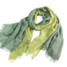 Sjaal Dames - Katoenblend - Groen