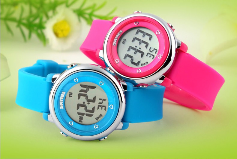 Calypso Digitaal Kinderhorloge Stopwatch Alarm 34mm Lichtblauw | Calypso