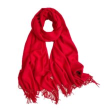 Zijdezachte Sjaal - Dames Sjaal - Rood