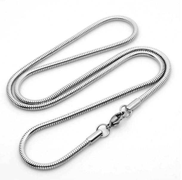Ronde Slangenketting – Stalen Ketting – 3mm/55cm