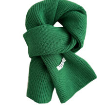 Gebreide Sjaal - Sjaal Dames - Wintersjaal - Groen