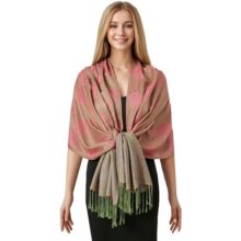 Sjaal Dames - Luchtige Sjaal - Omslagdoek - Roze
