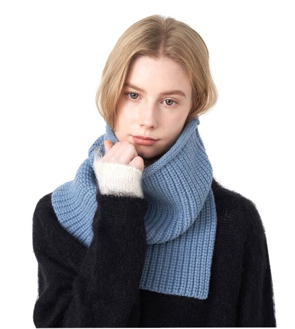 Nekwarmer - Colsjaal - Sjaal Dames - Blauw