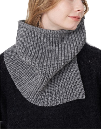 Nekwarmer - Colsjaal - Sjaal Dames - Grijs