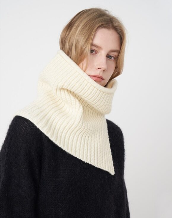 Nekwarmer - Colsjaal - Sjaal Dames - Wit