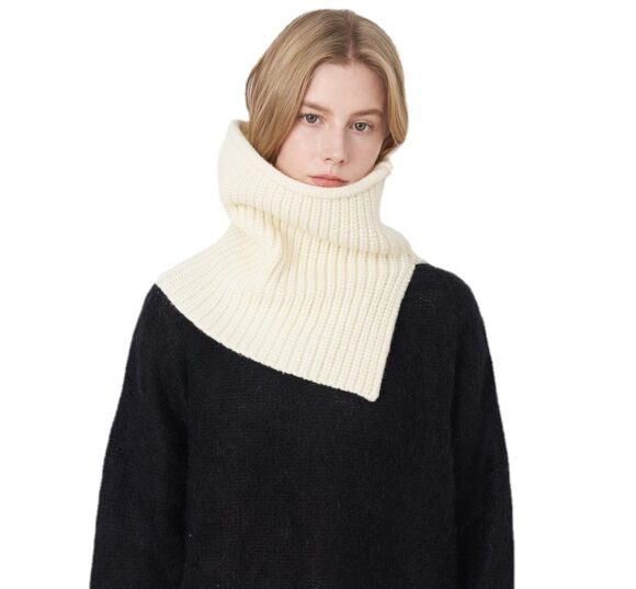 Nekwarmer - Colsjaal - Sjaal Dames - Wit