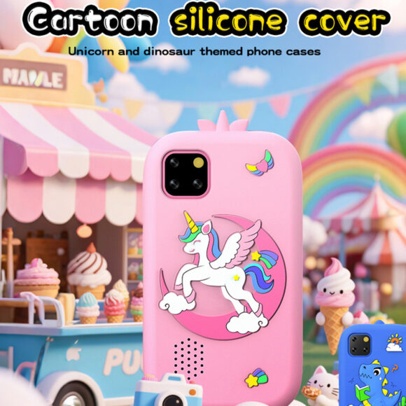 Speelgoed Telefoon - Kindertelefoon - Camera - Video - Spelletjes - Unicorn - Roze Speelgoed Telefoon - Kindertelefoon - Camera - Video - Spelletjes - Unicorn - Roze