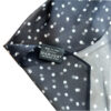 Zijden Sjaaltje - Halsdoek Dames - Zijde - Stippen - Zwart