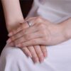 Zilveren Ring Dames - Lotus Ring - Verstelbare Ring