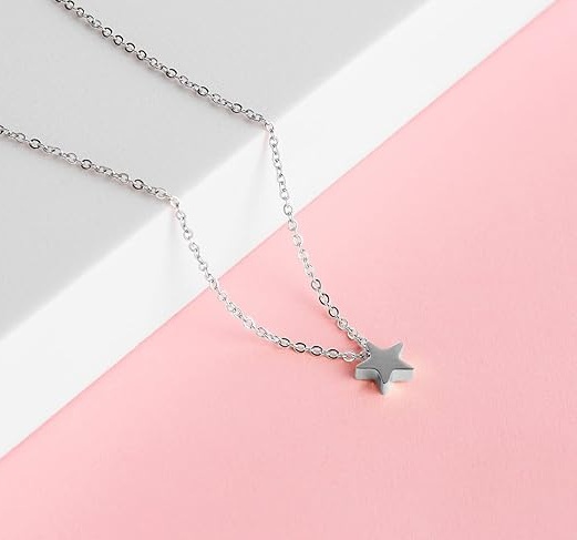 Ketting Dames - Ketting met Hanger - Ster Ketting Dames - Ketting met Hanger - Ster