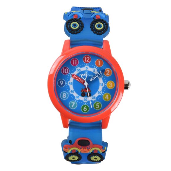 Auto Horloge – Horloge Jongens - Kinderhorloge - Giftbox Auto Horloge – Horloge Jongens - Kinderhorloge - Giftbox