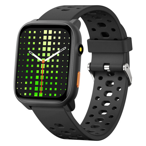 Smartwatch Kinderen - Hartslag - Camera - Stappen - Zaklamp - Zwart Smartwatch Kinderen - Hartslag - Camera - Stappen - Zaklamp - Zwart