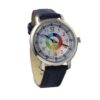 Kinderhorloge - Horloge Kind - Regenboog - Leren Klokkijken - Blauw