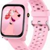 Smartwatch Kinderen - Hartslag - Camera - Stappen - Zaklamp - Roze Smartwatch Kinderen - Hartslag - Camera - Stappen - Zaklamp - Roze
