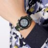Kinderhorloge - Stopwatch - Alarm - Backlight - Legergroen