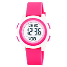 Kinderhorloge - Stopwatch - Alarm - Backlight - Roze Kinderhorloge - Stopwatch - Alarm - Backlight - Roze