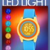 Kinderhorloge - Stopwatch - Alarm - Backlight - Blauw/Geel