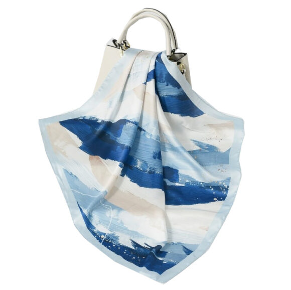 Sjaaltje Dames - Halsdoek - Painted - 70 x 70cm