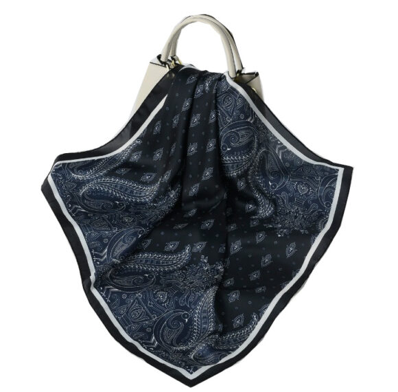 Sjaaltje Dames - Halsdoek - Paisley Print - 70 x 70cm