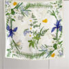 Zijden Sjaal – Halsdoek – Bloemen Vogels – Sjaal Dames - 65 x 65cm