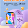 Smartwatch Kinderen - Geen App Nodig - Stopwatch - Stappen Smartwatch Kinderen - Geen App Nodig - Stopwatch - Stappen - Paars