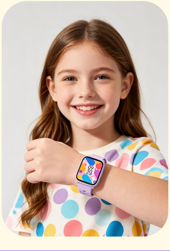 Smartwatch Kinderen - Geen App Nodig - Stopwatch - Stappen - Paars Smartwatch Kinderen - Geen App Nodig - Stopwatch - Stappen - Paars