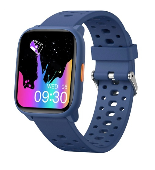 Smartwatch Kinderen – Geen App Nodig – Stopwatch – Stappen – Blauw